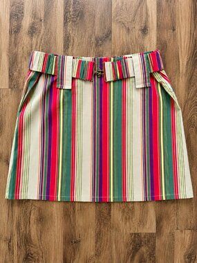Mini Skirt Striped Mini Skirt – Size 42 eur / 10 us